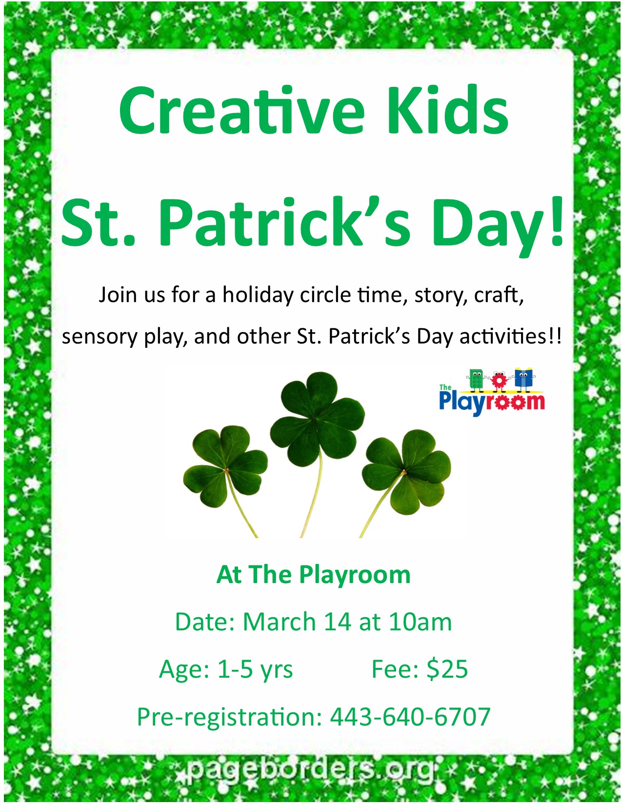 Creative Kids St. Patricks Day - The Playroom