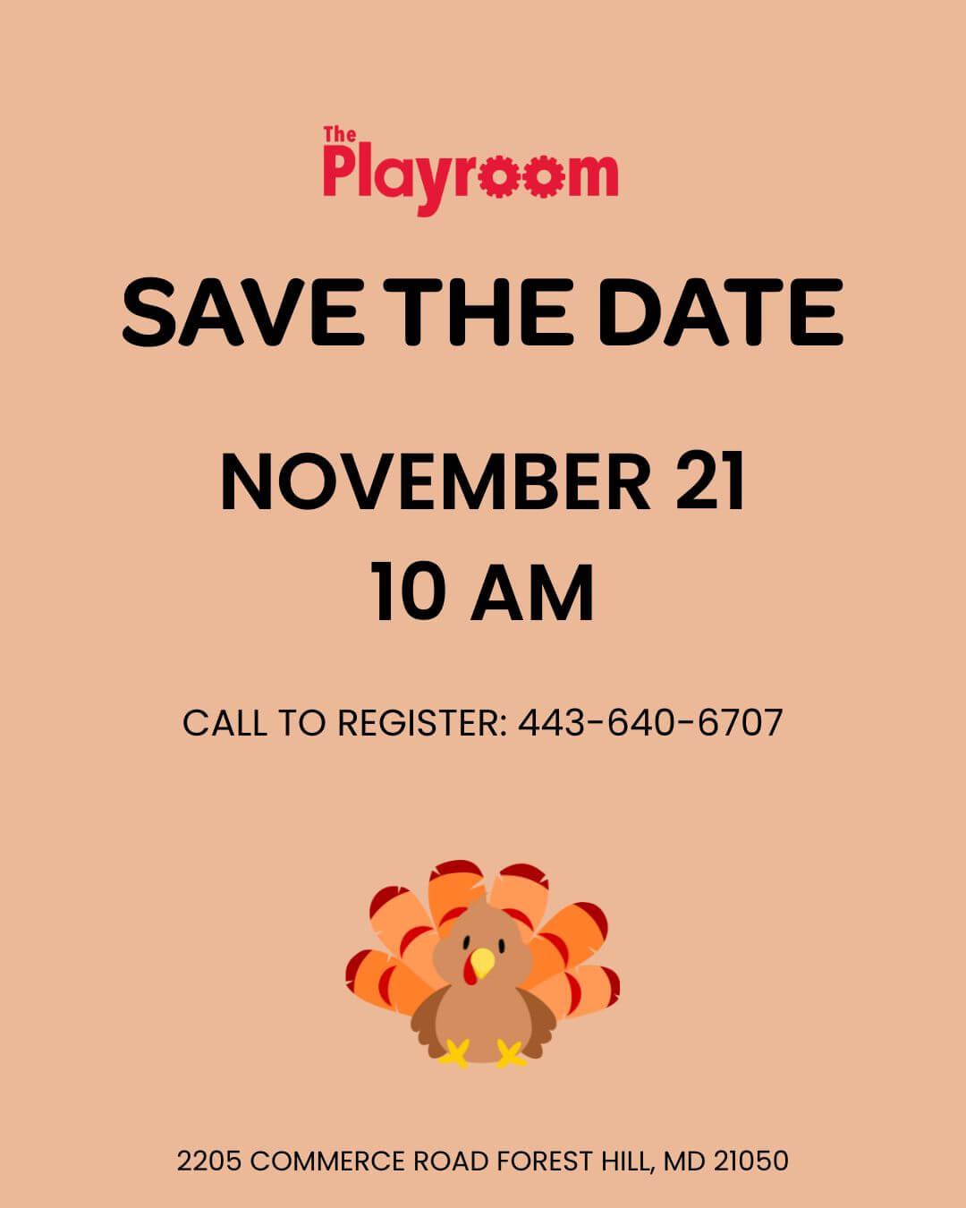 Creative kids at the playroom in harford county for ages 0-5 with parents. november 21 at 10 am